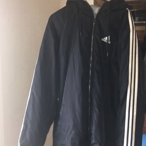 Reversible adidas hoodie